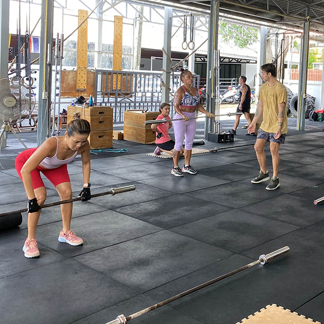 GYM at New leaf Wellness Thailand Fitness Retreat